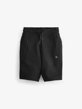Gap Black Pull On Zip Pocket Jogger Shorts (4-13yrs)