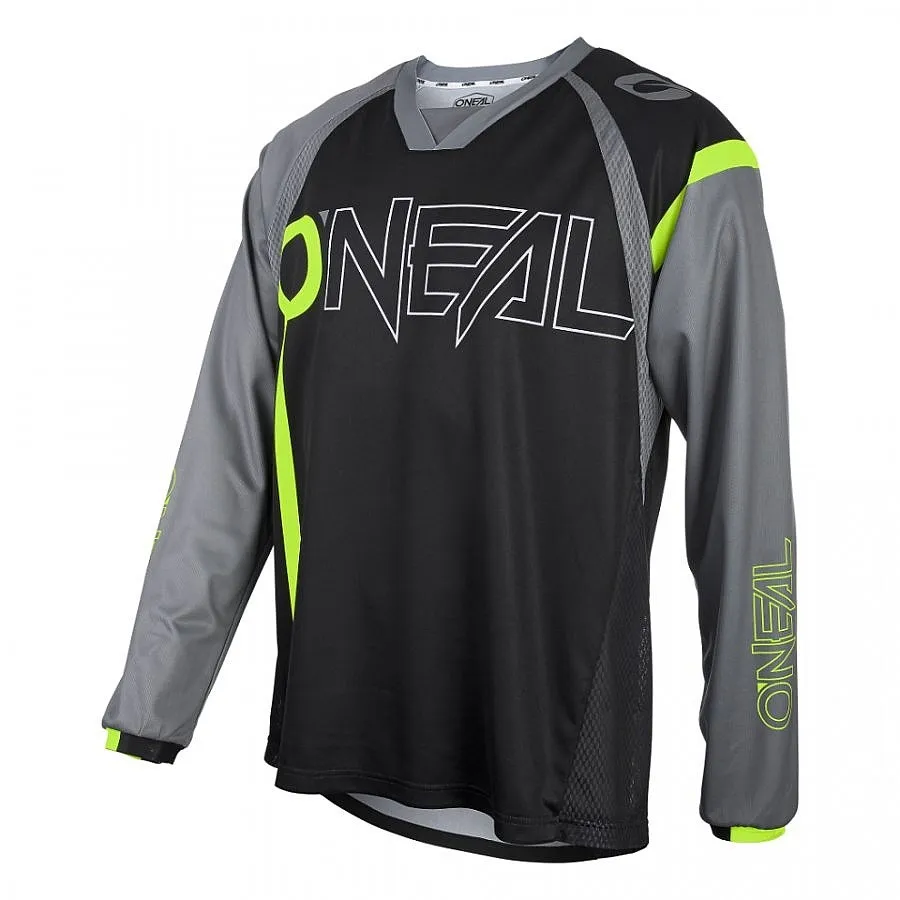 jersey O'Neal Element FR Hybrid LS - Black/Yellow - men´s